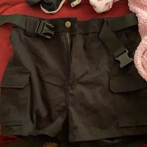 Buckle Up Cargo Shorts